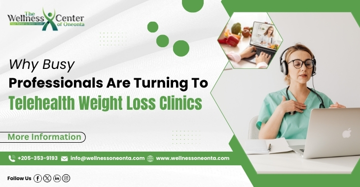 Why Busy Professionals Are Turning To Telehealth Weight Loss Clinics