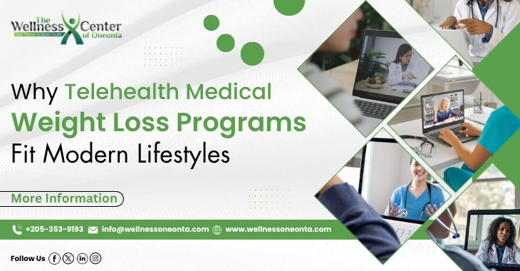 Why Telehealth Medical Weight Loss Programs Fit Modern Lifestyles