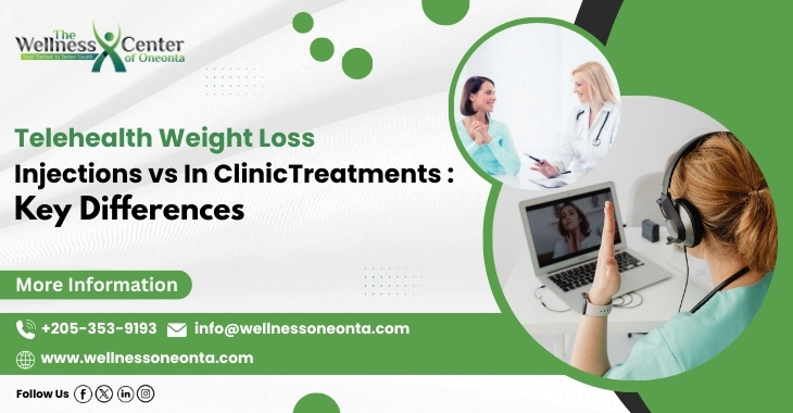 Telehealth Weight Loss Injections vs In-Clinic Treatments: Key Differences